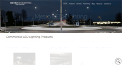 Desktop Screenshot of metroledlighting.com